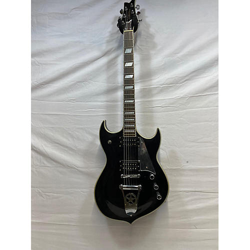 Ibanez Used Ibanez Paul Stanley Signature Mikro Black Solid Body Electric Guitar Black