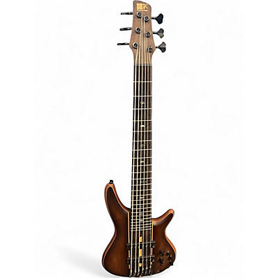 Used Ibanez Premier SR1356B Natural Electric Bass Guitar