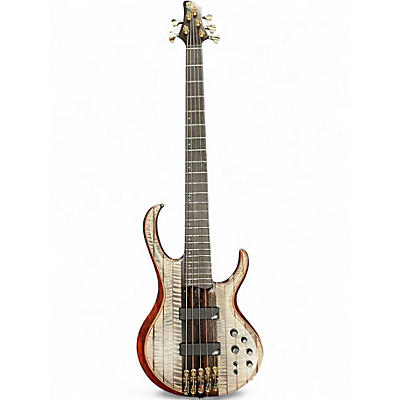 Used Ibanez Premium BTB1935 Black Ice Low Gloss Electric Bass Guitar