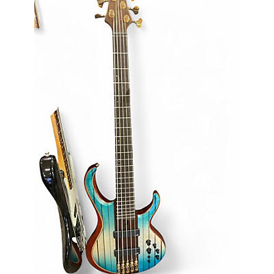 Used Ibanez Premium BTB1935 Caribbean Islet Electric Bass Guitar