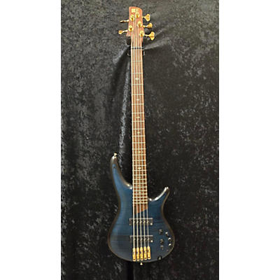 Ibanez Used Ibanez Premium Blue Electric Bass Guitar