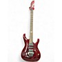 Used Ibanez Premium KIKO10P Wine Red Solid Body Electric Guitar Wine Red
