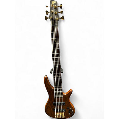Used Ibanez Premium SDGR Natural Electric Bass Guitar