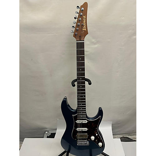 Ibanez Used Ibanez Prestige AZ2202 Blue Solid Body Electric Guitar Blue