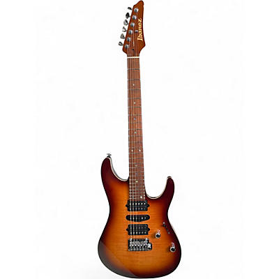 Used Ibanez Prestige AZ2407F 2 Tone Sunburst Solid Body Electric Guitar