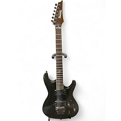 Used Ibanez Prestige S1520 Black Sparkle Solid Body Electric Guitar