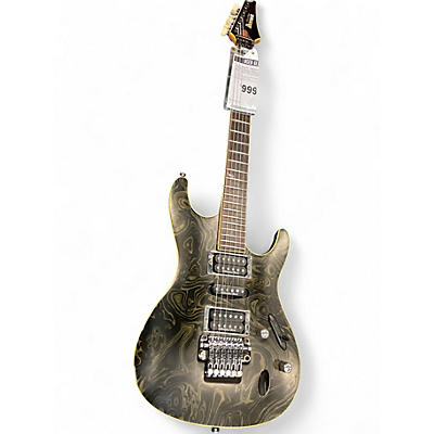 Used Ibanez  Prestige S2170SE Black Swirl Solid Body Electric Guitar