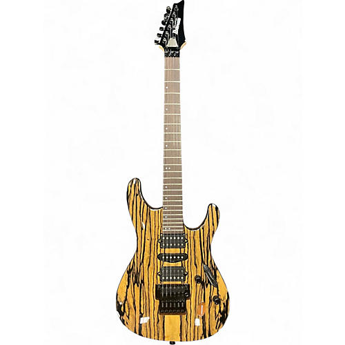 Used Ibanez Prestige S6570BWE Natural Solid Body Electric Guitar Natural