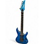 Used Ibanez Prestige S6570Q Blue Solid Body Electric Guitar Blue