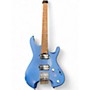 Used Ibanez Q52 Lazer Blue Electric Bass Guitar Lazer Blue