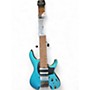 Used Ibanez Q547 Blue Chameleon Solid Body Electric Guitar Blue Chameleon