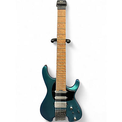 Used Ibanez Q547 Blue Solid Body Electric Guitar