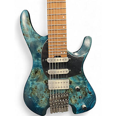 Used Ibanez Q547PB COSMIC BLUE Solid Body Electric Guitar