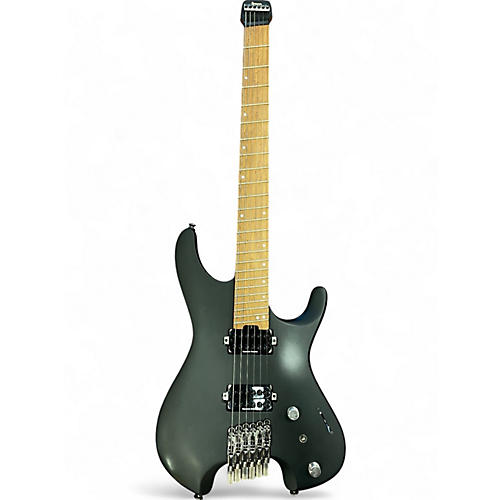 Used Ibanez QX52 Black Flat Solid Body Electric Guitar Black Flat
