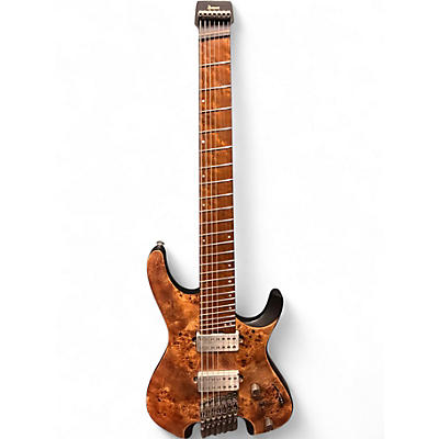 Used Ibanez QX527PB 7-String Antique Brown Stained Solid Body Electric Guitar