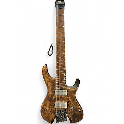 Used Ibanez QX527PB Natural Solid Body Electric Guitar