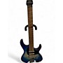 Used Ibanez Used Ibanez QX54QM Blue Burst Solid Body Electric Guitar Blue Burst