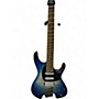 Used Ibanez QX54QM Blue Sphere Matte Solid Body Electric Guitar Blue Sphere Matte
