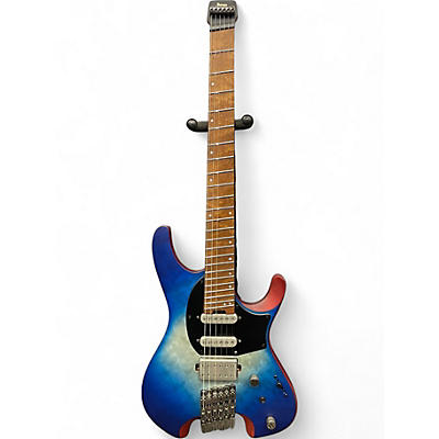 Used Ibanez QX54QM Midnight Blue Solid Body Electric Guitar