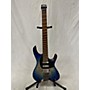 Used Ibanez Used Ibanez QX54QM Ocean Blue Solid Body Electric Guitar Ocean Blue