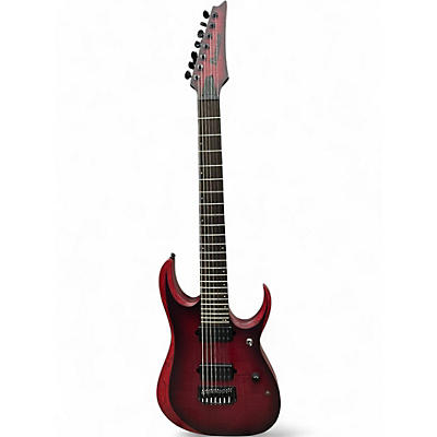 Used Ibanez RDG721FA STAINED WINE RED BURST FLAT Solid Body Electric Guitar