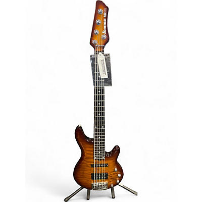 Ibanez Used Ibanez RDGR 5 STRING Sunburst Electric Bass Guitar