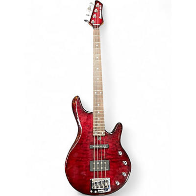 Used Ibanez RDGR Wine Red Electric Bass Guitar