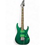 Used Ibanez RG 220 Green Solid Body Electric Guitar Green