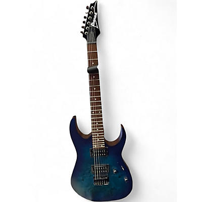 Used Ibanez RG 421 PB BLUE Solid Body Electric Guitar