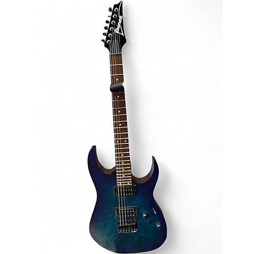 Used Ibanez RG 421 PB BLUE Solid Body Electric Guitar BLUE