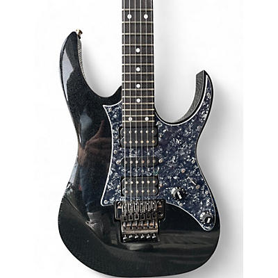 Used Ibanez RG 655 PRESTIEGE Silver Sparkle Solid Body Electric Guitar