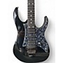 Used Ibanez RG 655 PRESTIEGE Silver Sparkle Solid Body Electric Guitar Silver Sparkle