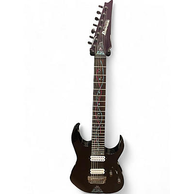 Used Ibanez RG-752FX Purple Solid Body Electric Guitar