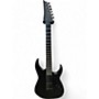 Used Ibanez RG Iron Label matte black Solid Body Electric Guitar matte black