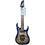 Used Ibanez Used Ibanez RG1027PBF Cerulean Blue Burst Solid Body Electric Guitar Cerulean Blue Burst