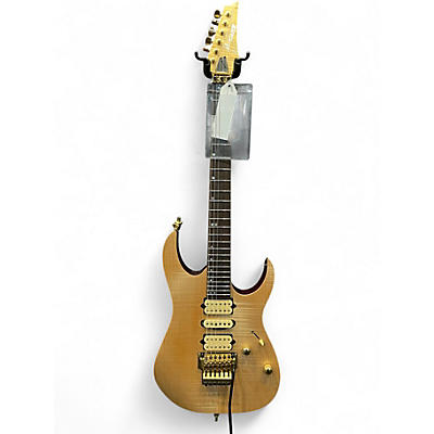 Used Ibanez RG1070FM Premium Desert Sand Solid Body Electric Guitar