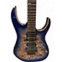 Used Ibanez RG1070PBZ Blue Burst Solid Body Electric Guitar Blue Burst