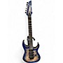 Used Ibanez RG1070PBZ Blue Burst Solid Body Electric Guitar Blue Burst