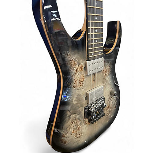 Used Ibanez RG1120 Trans Charcoal Solid Body Electric Guitar Trans Charcoal
