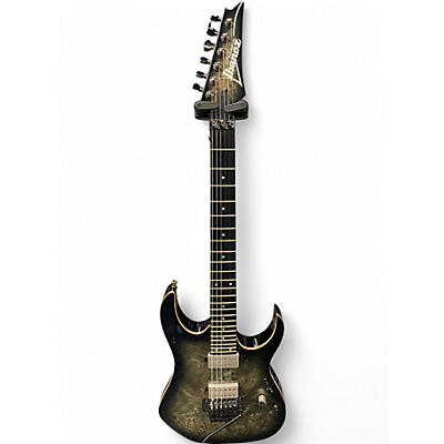 Used Ibanez RG1120PBZ 1P-01 CARCOAL BLACK BURST Solid Body Electric Guitar