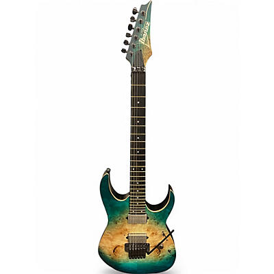 Used Ibanez RG1120PBZ Premium Caribbean Isle Solid Body Electric Guitar