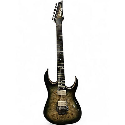 Used Ibanez RG1120PBZ Trans Charcoal Burst Solid Body Electric Guitar