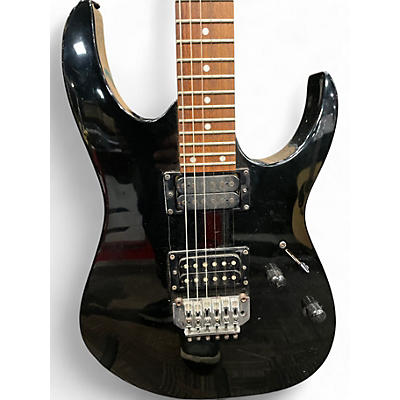 Used Ibanez RG120 Black Solid Body Electric Guitar