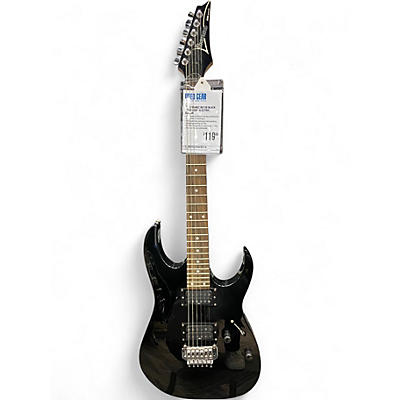 Used Ibanez RG120 Black Solid Body Electric Guitar