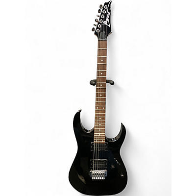Used Ibanez RG120 Black Solid Body Electric Guitar