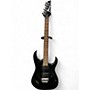 Used Ibanez RG120 Black Solid Body Electric Guitar Black