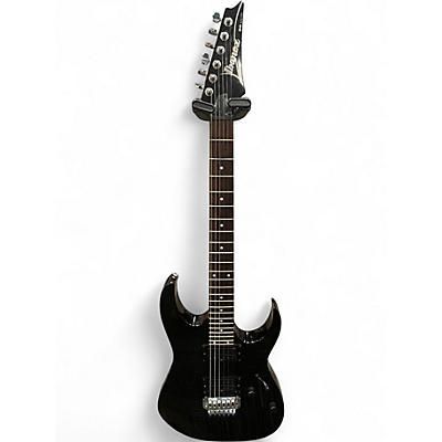 Used Ibanez RG120 Black Solid Body Electric Guitar