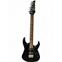 Used Ibanez RG120 Black Solid Body Electric Guitar Black