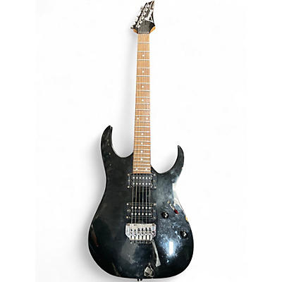 Used Ibanez RG120 Black Solid Body Electric Guitar