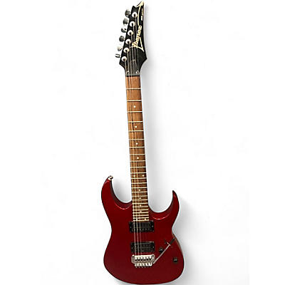 Used Ibanez RG120 Candy Apple Red Solid Body Electric Guitar